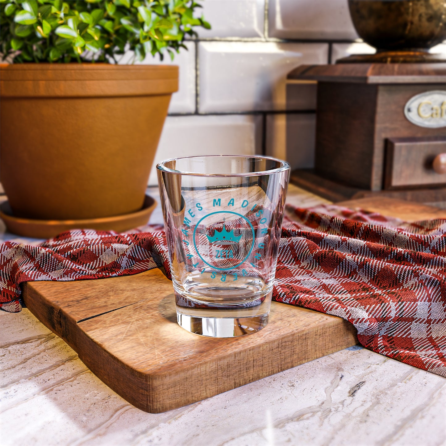 Zeta Tau A Shot Glass 3
