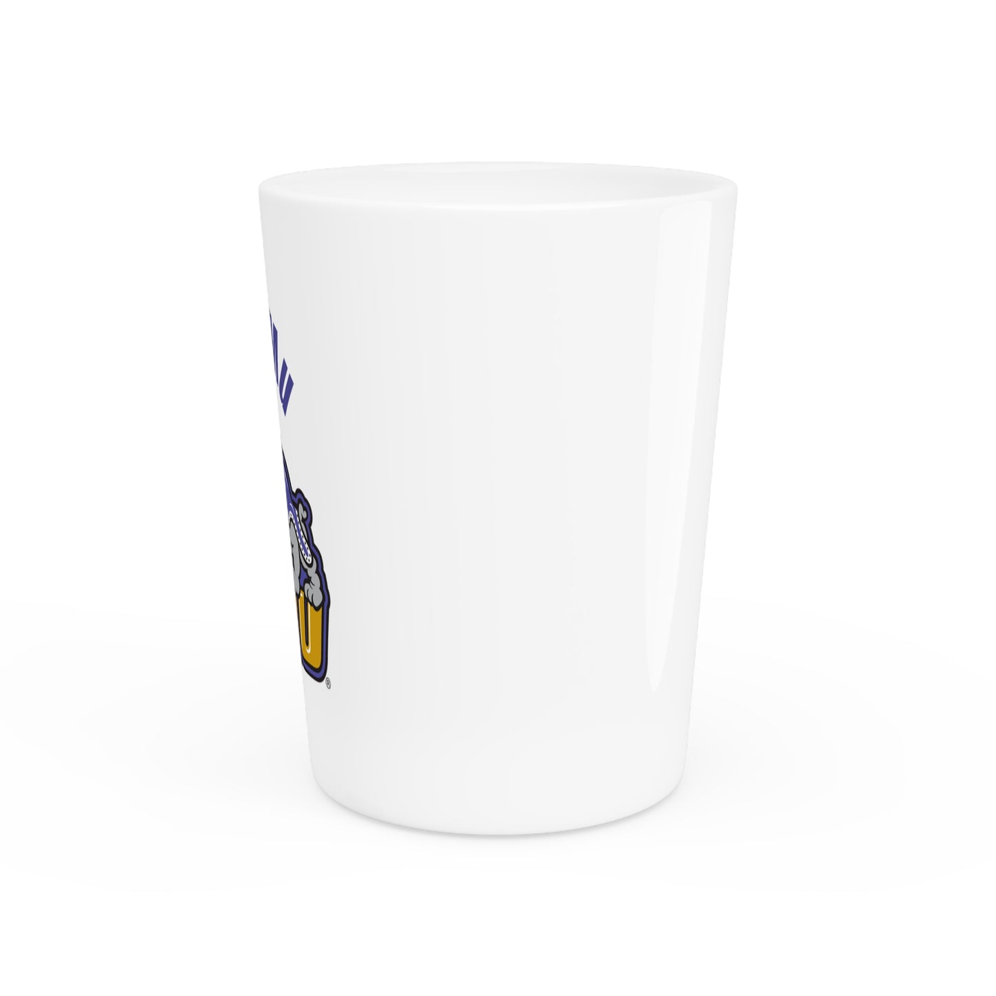 Phi Mu 5 Shot Glass