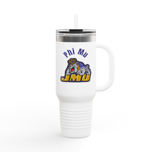 Phi Mu 5 Travel Tumbler