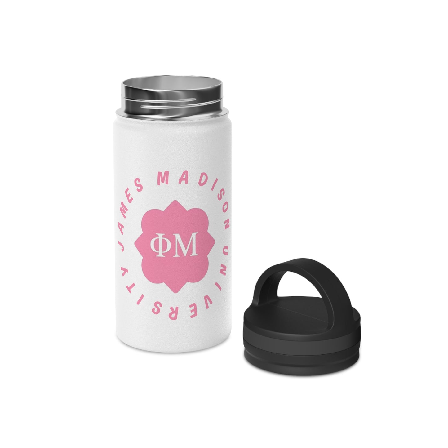 Stainless Steel Water Bottle, Handle Lid