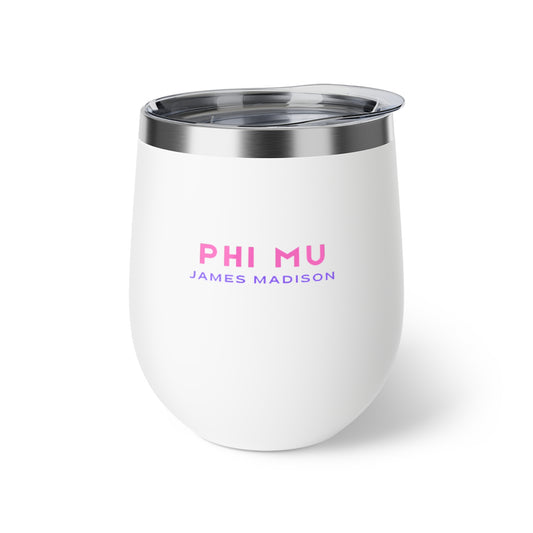 Phi Mu Kiss JMU Insulated Cup, 12oz