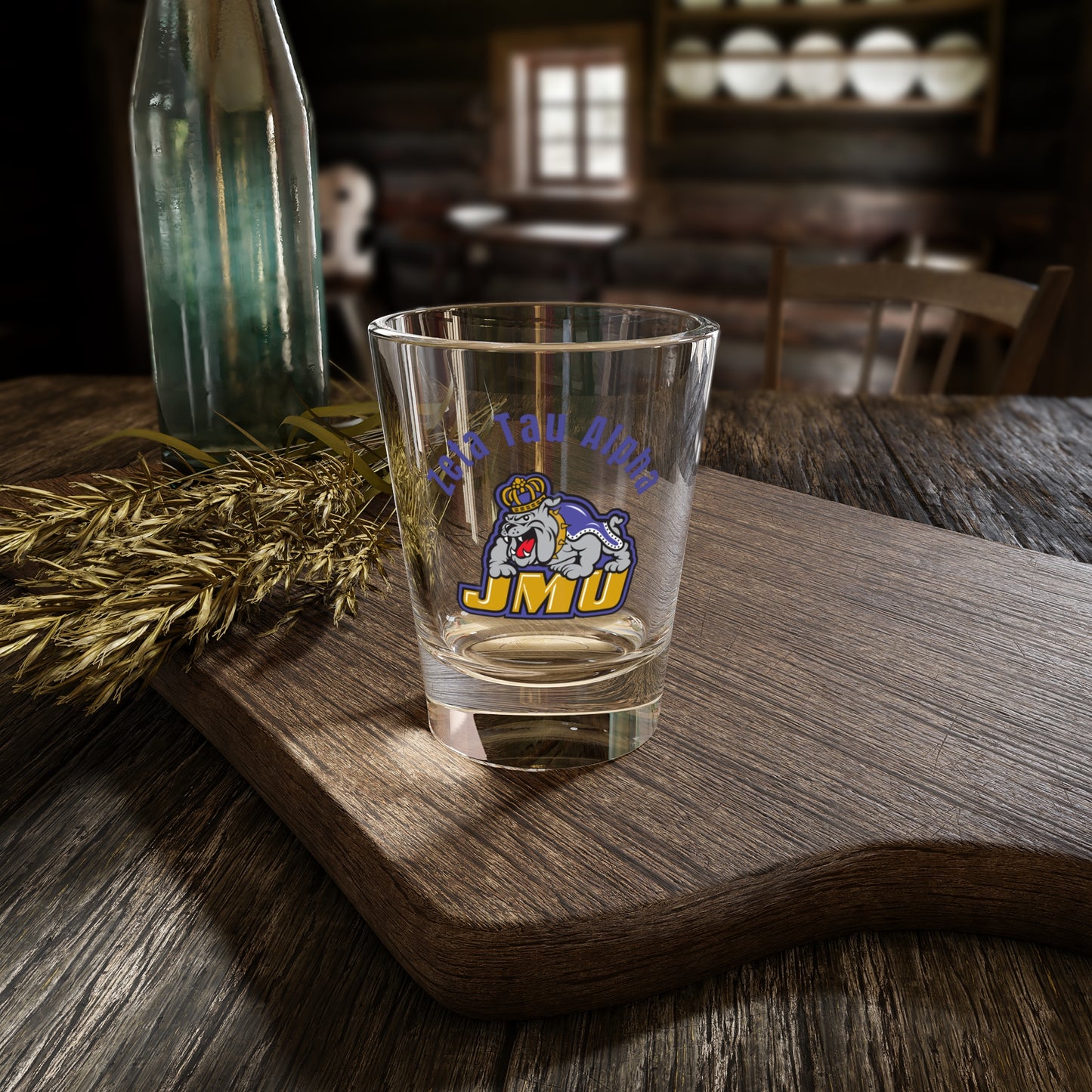 Zeta Tau A Shot Glass