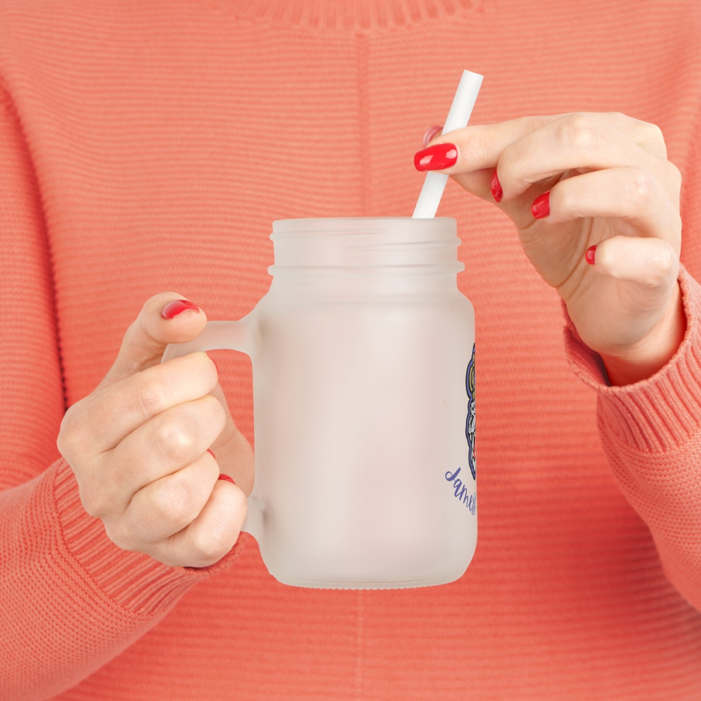 The Duke  Mason Jar