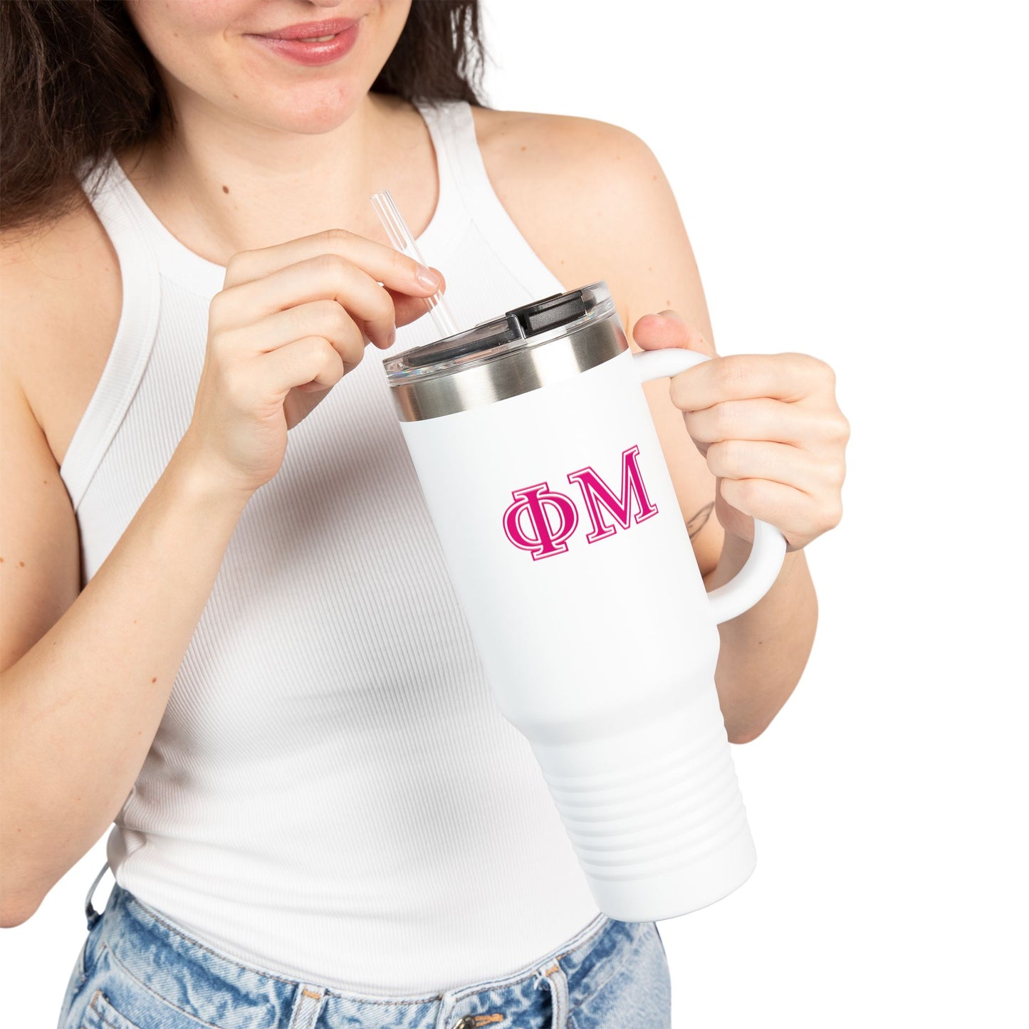 Phi Mu 2 Travel Tumbler