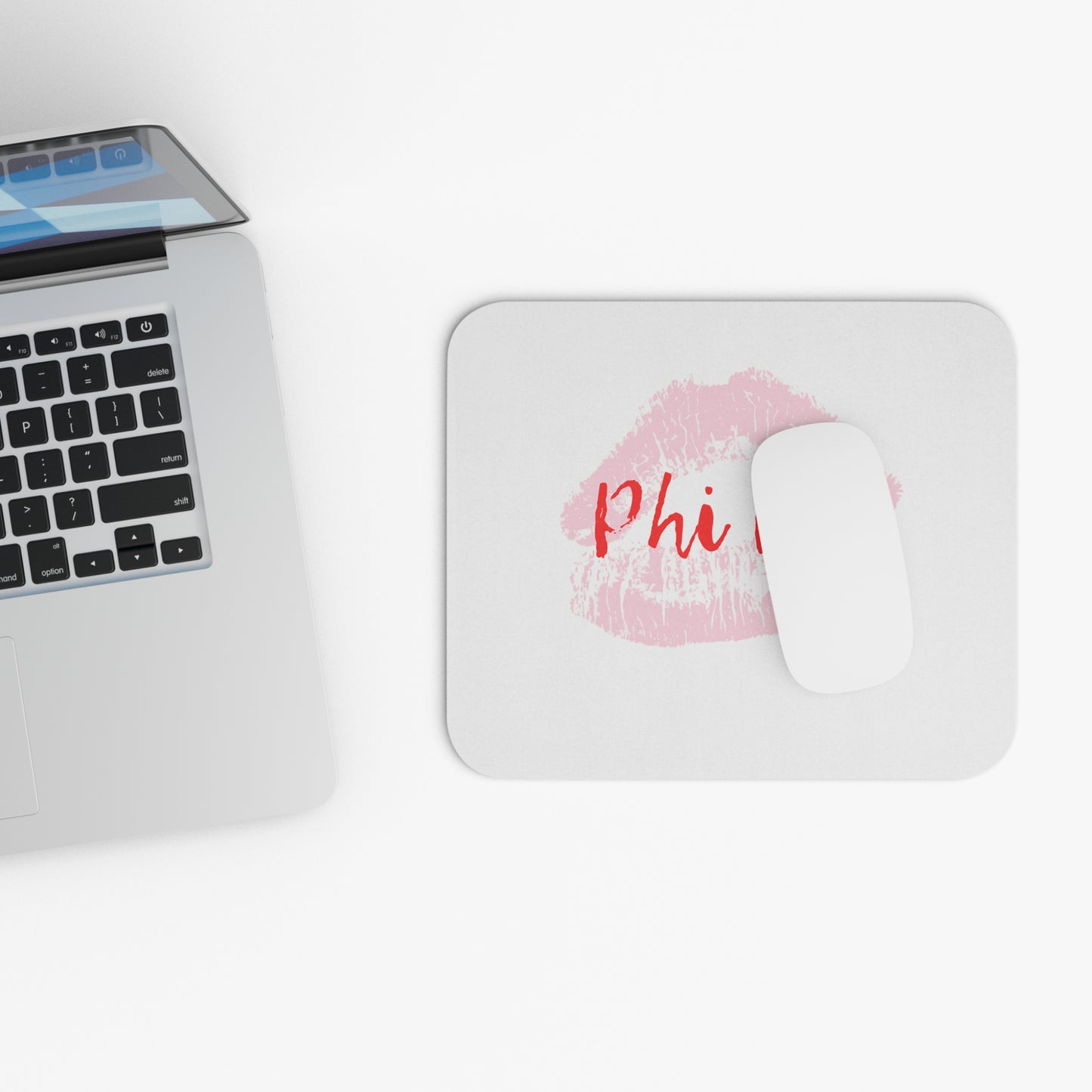 Phi Mu Kiss Mousepad
