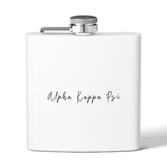 Alpha Kappa Psi Flask