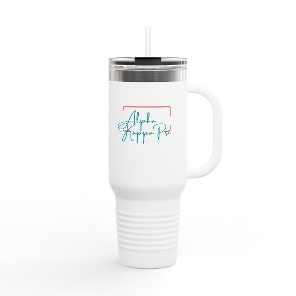 Retro AKPsi Tumbler 3