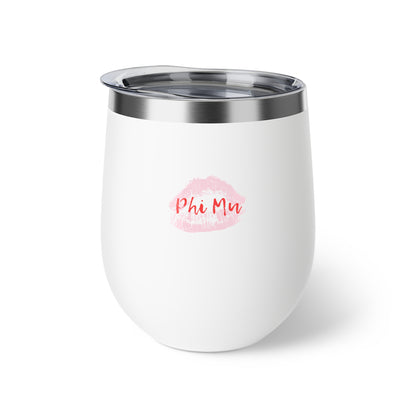 Phi Mu Kiss Insulated Cup, 12oz
