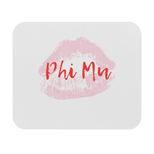 Phi Mu Kiss Mousepad