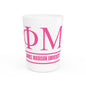 Phi Mu 3 Shot Glass