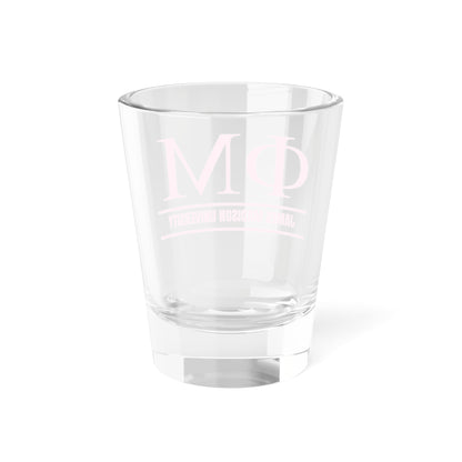 Phi Mu 2 Shot Glass, 1.5oz