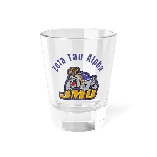 Zeta Tau A Shot Glass