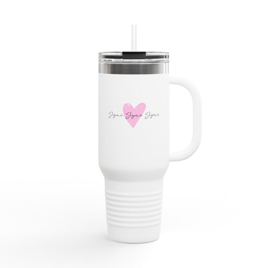 Sigma 3 Hearts Tumbler
