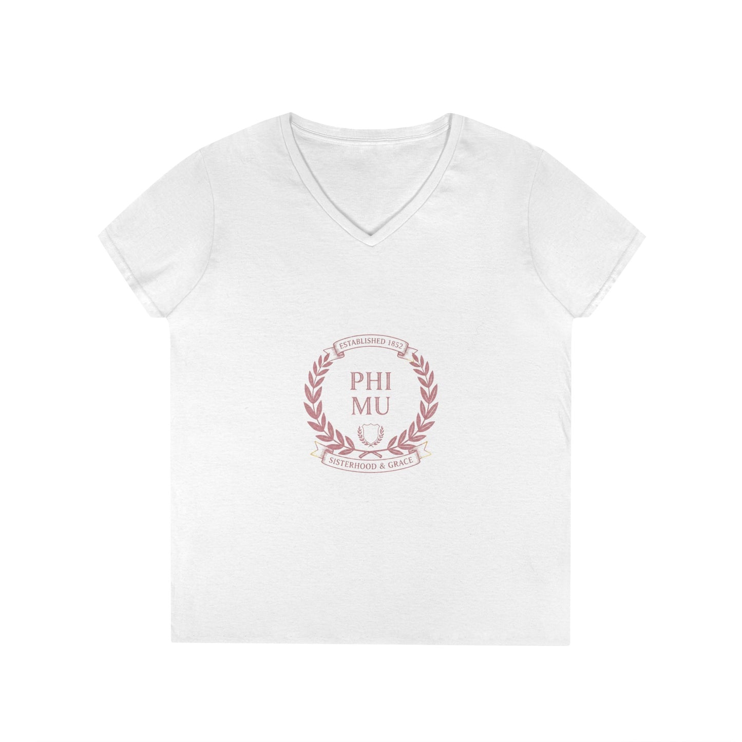 Power V-Neck - Phi Mu Established