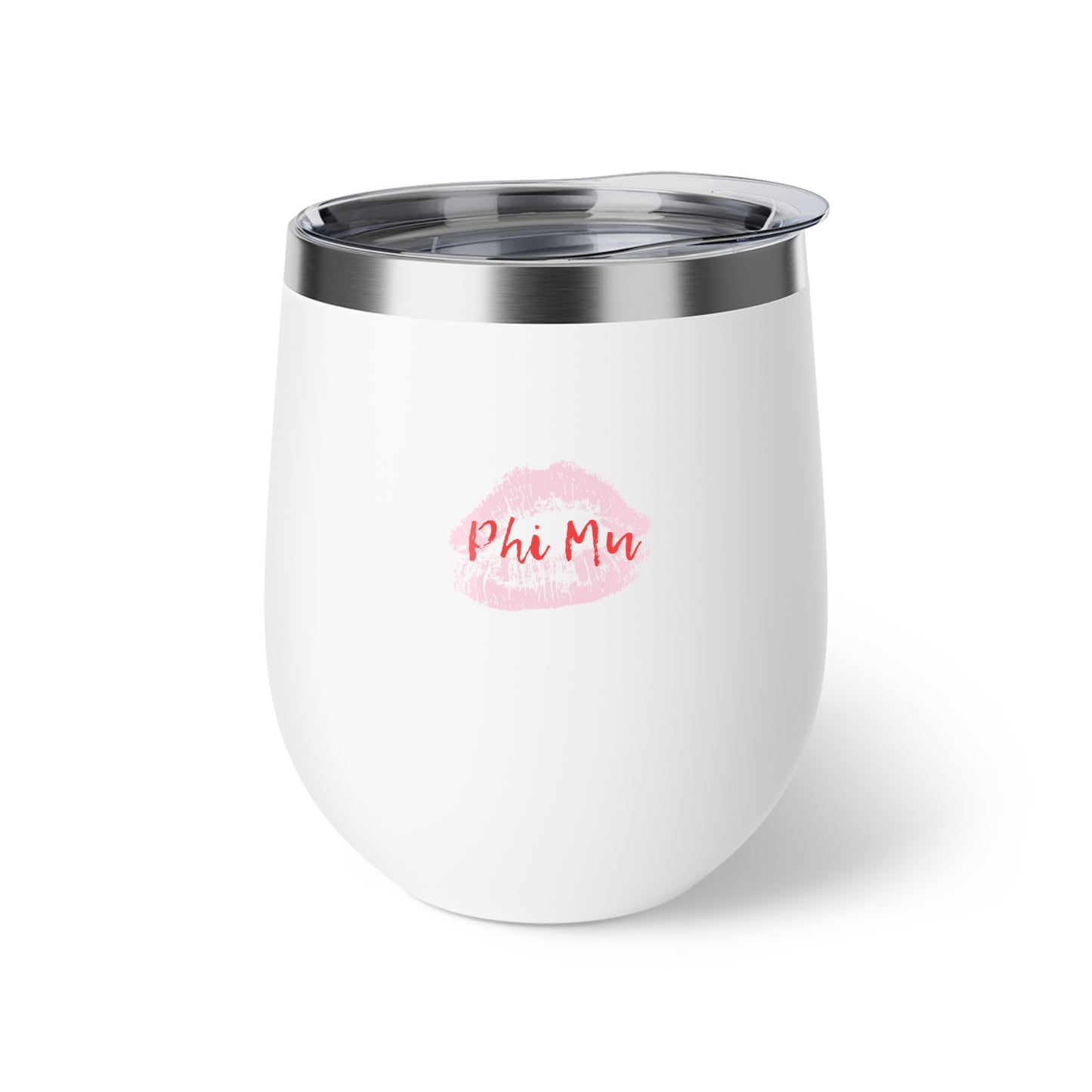 Phi Mu Kiss Insulated Cup, 12oz