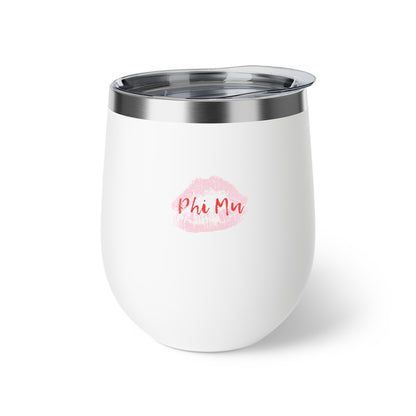 Phi Mu Kiss Insulated Cup, 12oz