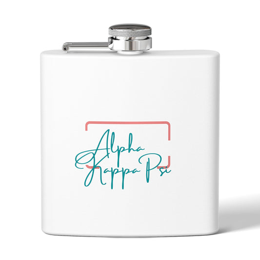 Retro AKPsi Flask 4