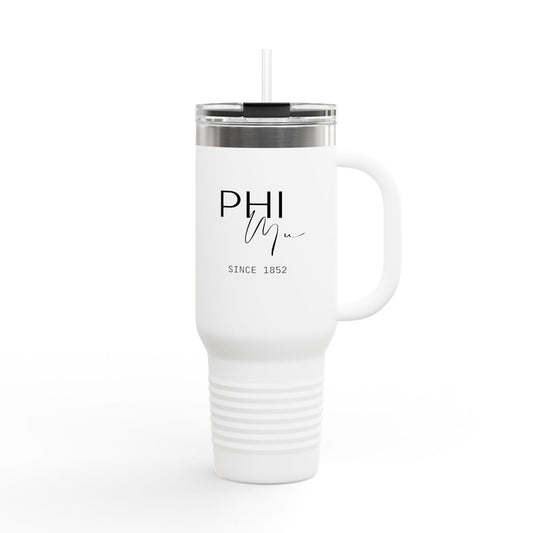 Phi Mu Tumbler
