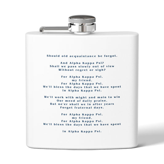 AKPsi Flask 6