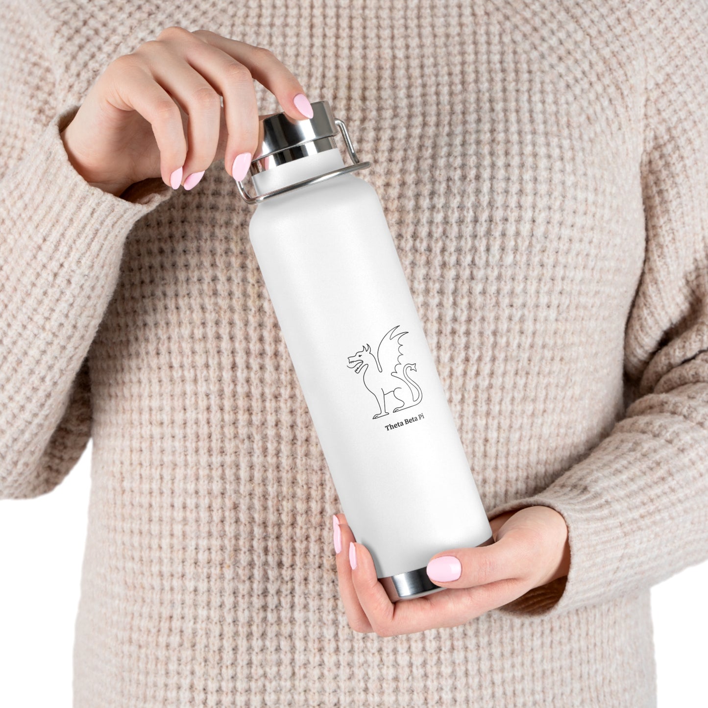 Theta Beta Pi Emblem Bottle