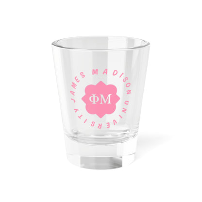 Phi Mu Shot Glass, 1.5oz