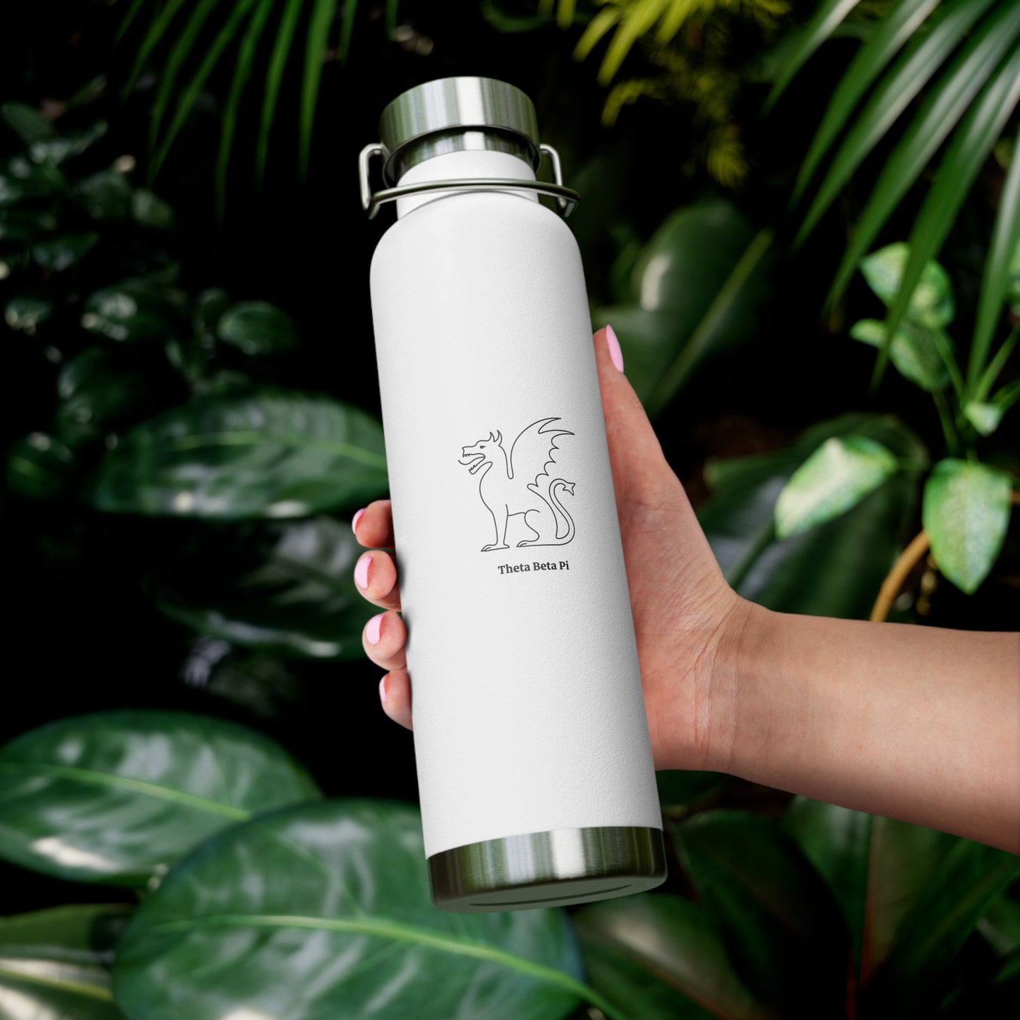 Theta Beta Pi Emblem Bottle