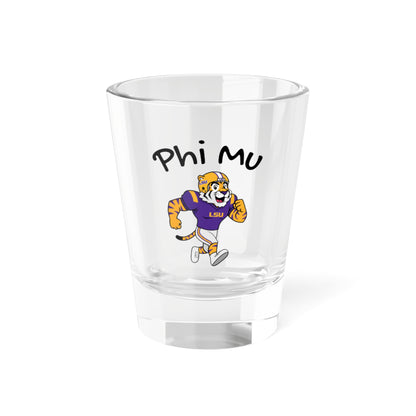 Phi Mu LSU Shot Glass