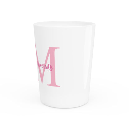 Phi Mu 4 Shot Glass