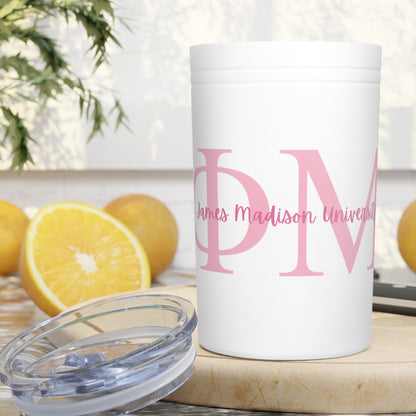 Phi Mu Sorority Tumbler