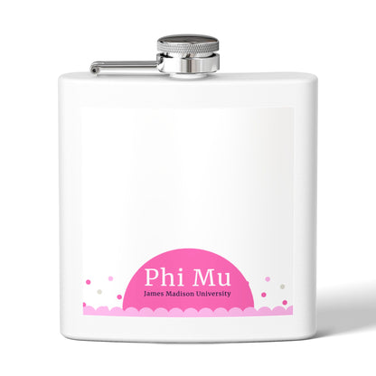 Phi Mu JMU Flask