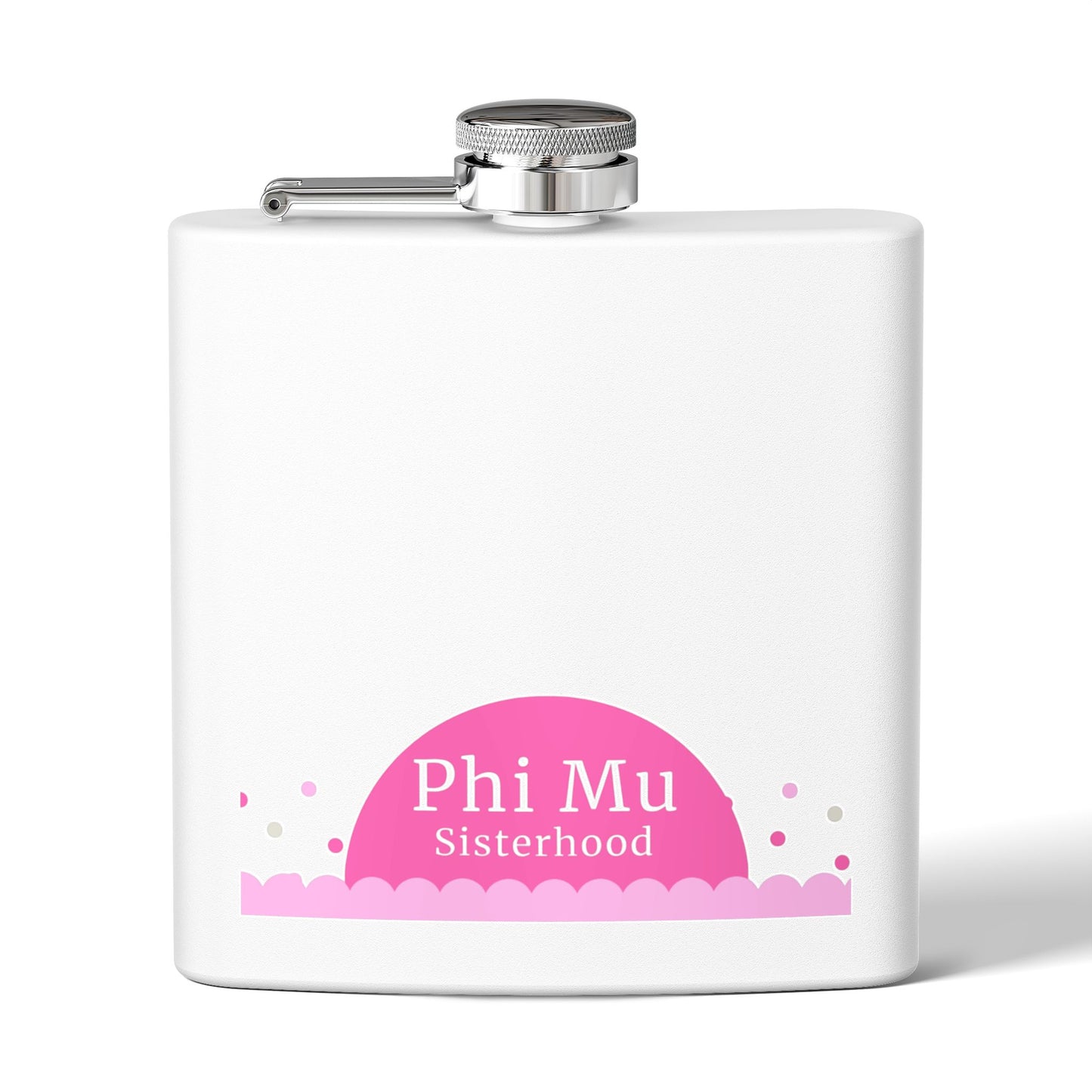 Phi Mu Sisterhood Flask