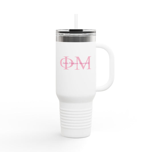 Phi Mu 7 Travel Tumbler